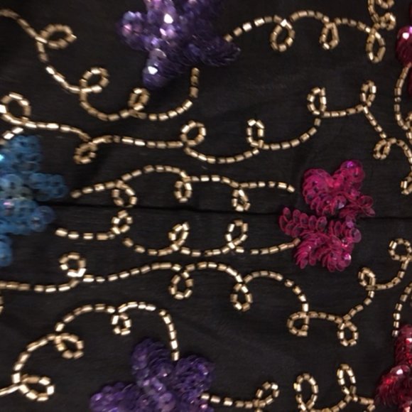 Ladies Evening Top   Size Large  Vintage - Picture 9 of 12